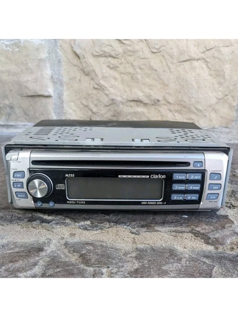 Clarion M255 200W AM/FM Radio/CD Player Marine CD Receiver